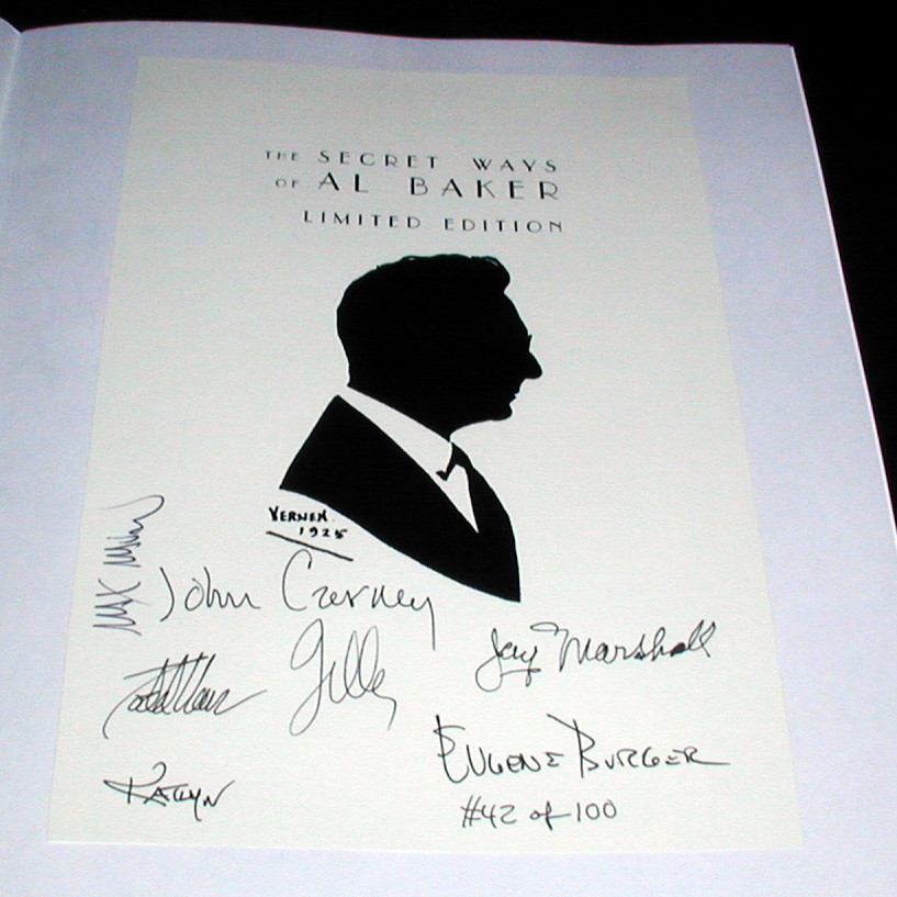 The Secret Ways of Al Baker limited edition