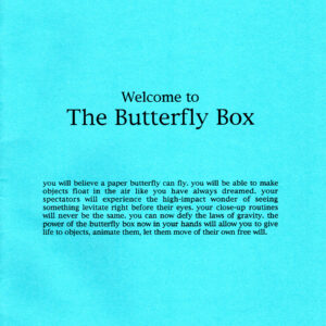 Welcome to The Butterfly Box